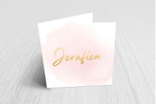 Roze aquarelvlek Roze aquarelvlek